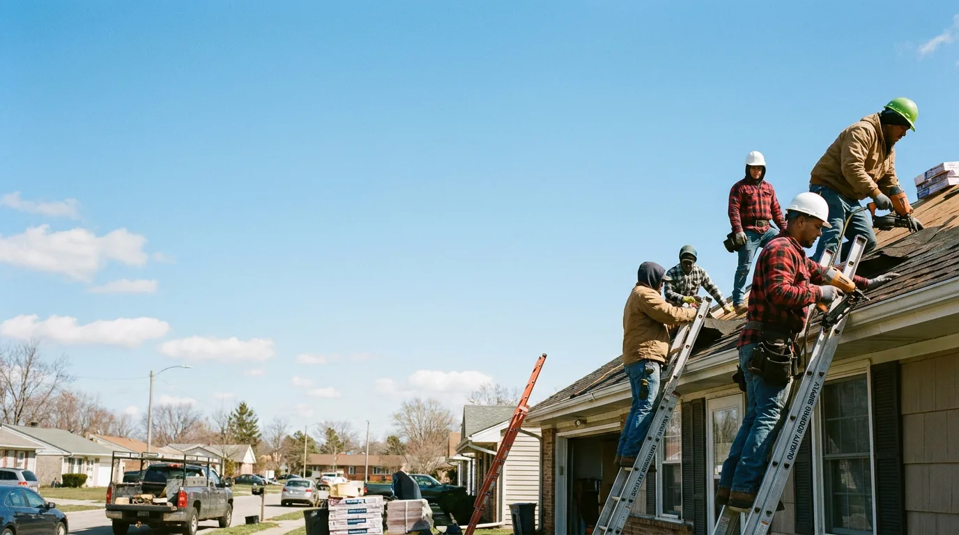 Roofing in Sheridan, TX near me